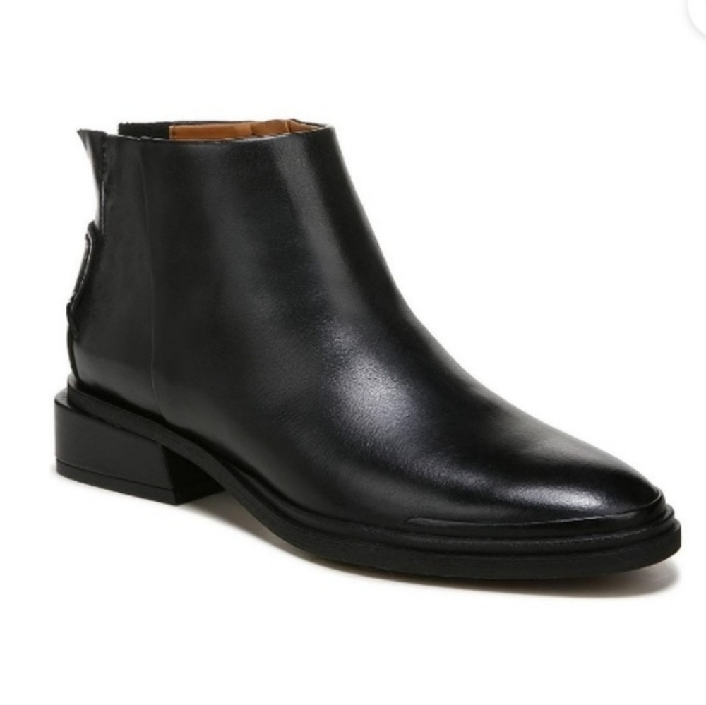 SARTO By Franco Sarto Black Leather Boots